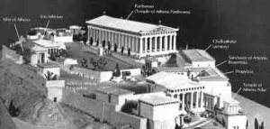 نمونه‌های بازسازی‌شده معبد پارتنون