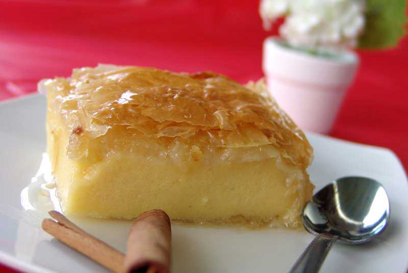 گالاتابورکو نام یک شیرینی مقوی یونان